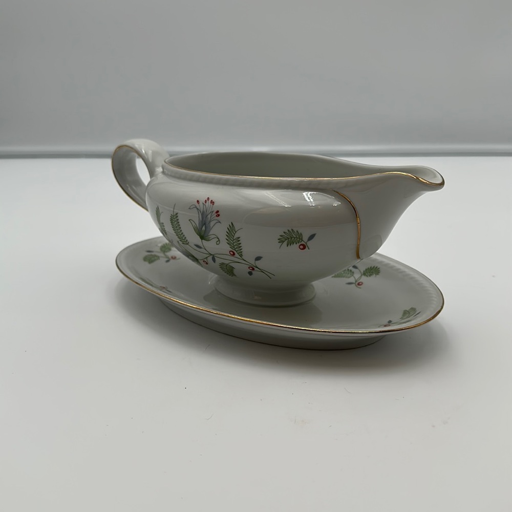 Winterling Bavaria Germany Gravy Boat with Underplate